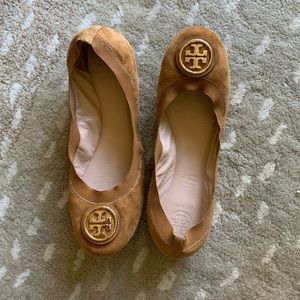 Tory Burch Caroline 2 suede shoes